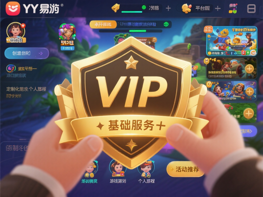 YY易游的VIP特权不仅体现在基础的服务上，还在于