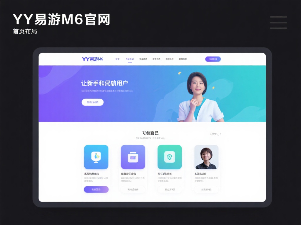 探索YY易游M6官网背后的独特服务体验 YY易游M6官网的首页布局可谓简洁时尚,采用直观的