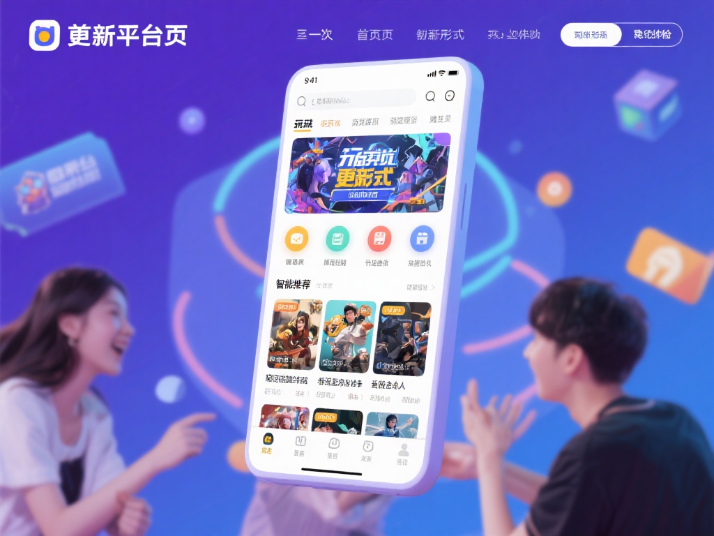 此外，平台首页的更新形式非常注重视觉与互动体验的结